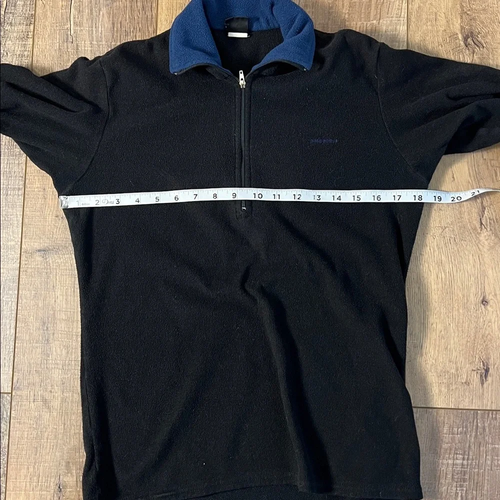 Patagonia Men's Vintage 90s USA Capilene 1/4 Zip Fleece Pullover Sweatshirt XS